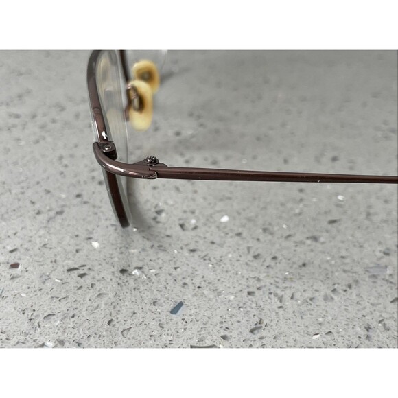 Ti-Flex Eyeglasses Frames ONLY T1510 Cognac Full rim 55-18-145 brown main image 10
